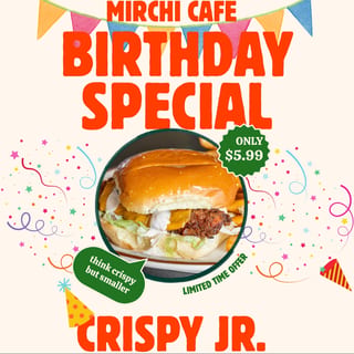 Junior Crispy Burger