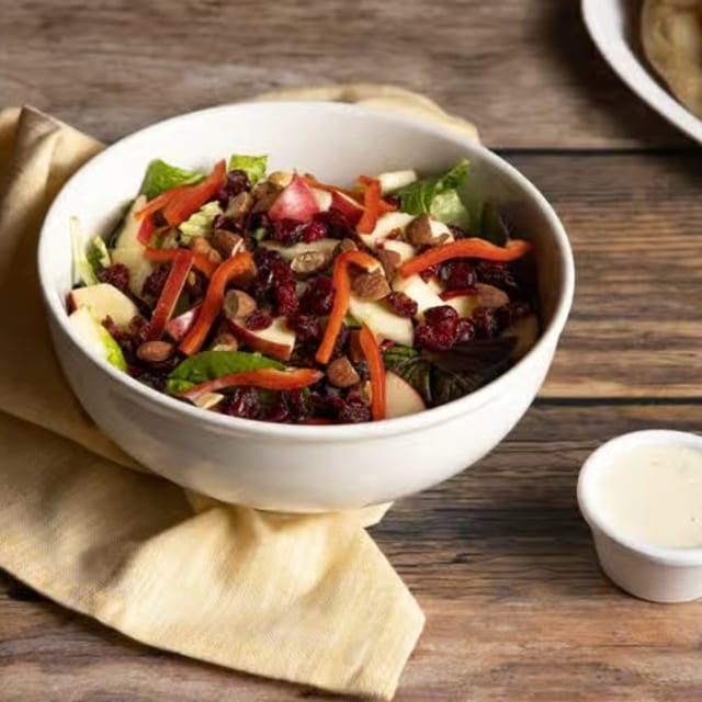 Apple Cranberry Almond salad.