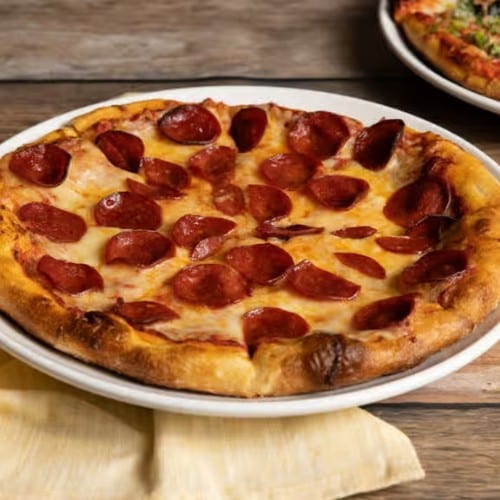 Pepperoni and Chesse Pizza.